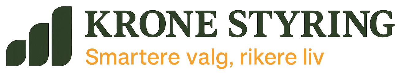 Krone Styring. Smartere valg, rikere liv.